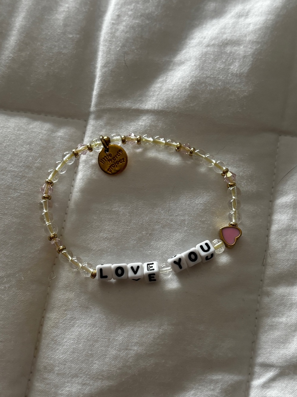 Bracelet Bracelet LITTLE WORDS PROJECT LWP BRACELET love you